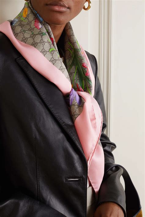 gucci net a porter scarf tiger|net a porter gucci scarves.